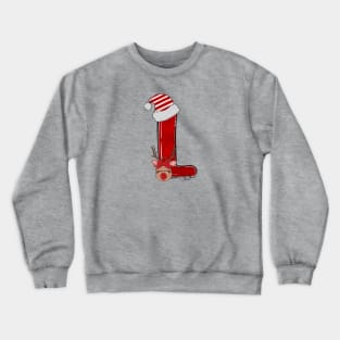 Letter L - Christmas Letter Crewneck Sweatshirt